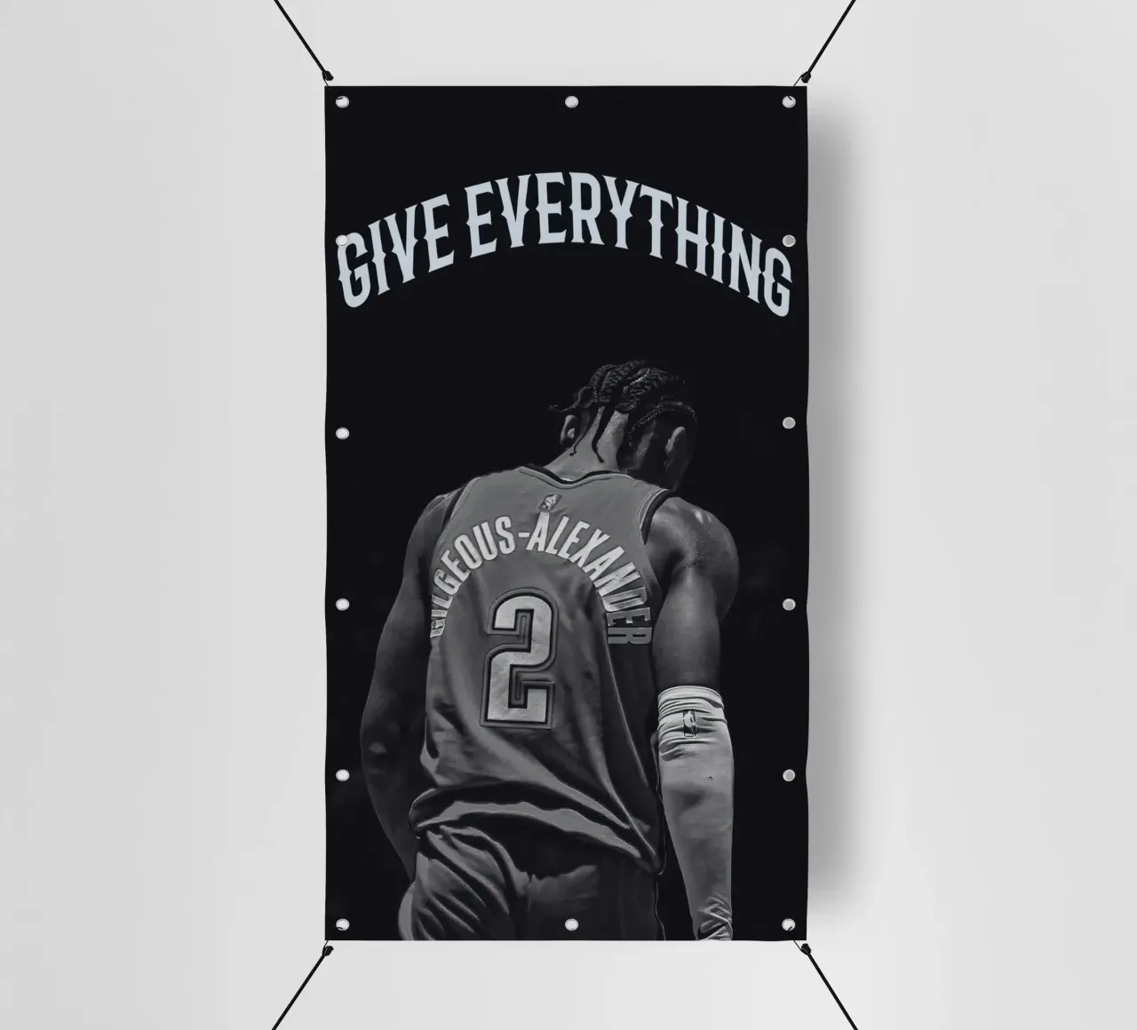 Shai Gilgeous-Alexander dà tutto telo in pvc da willtahuyshop