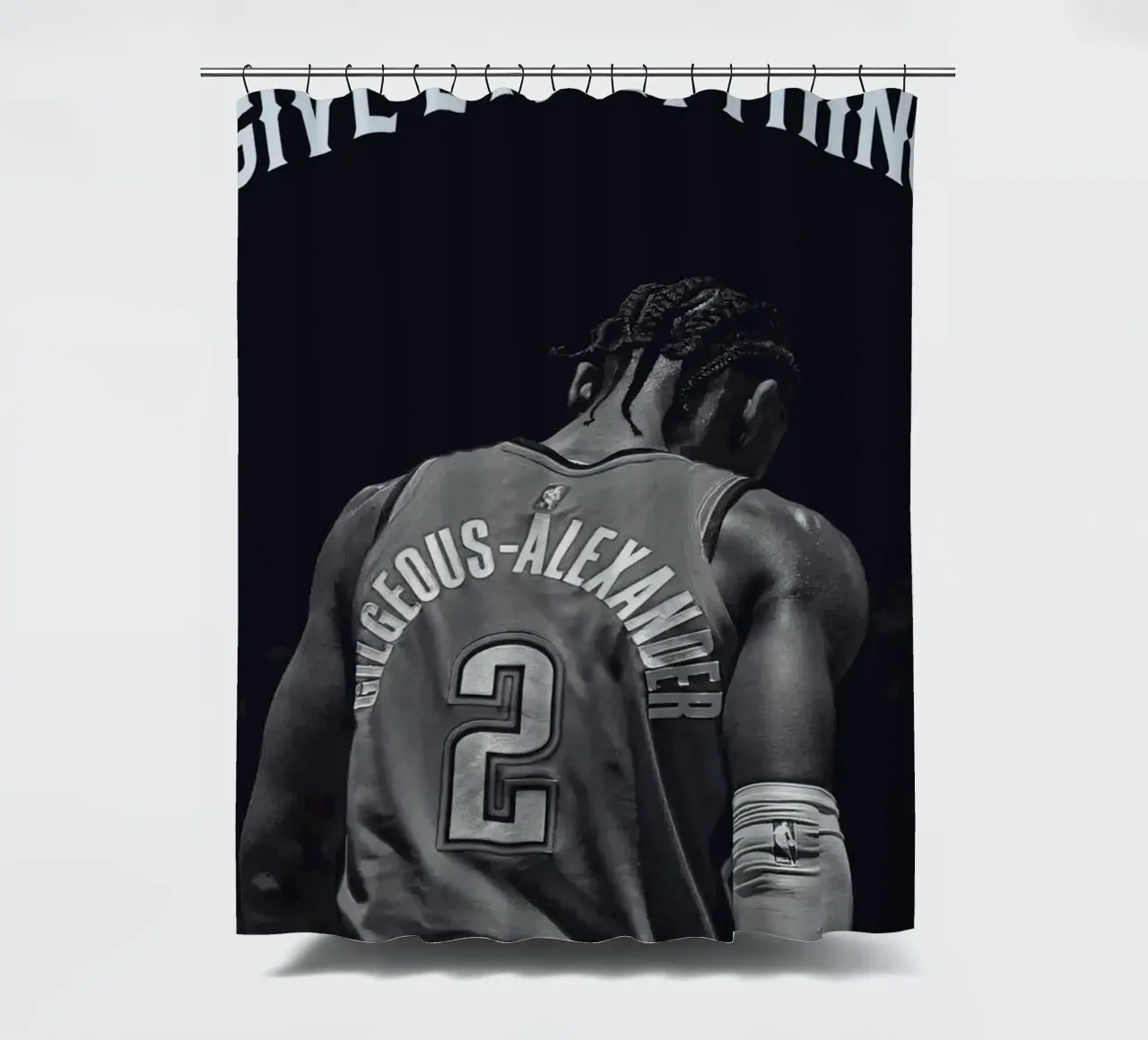 Shai Gilgeous-Alexander dà tutto tenda da doccia da willtahuyshop