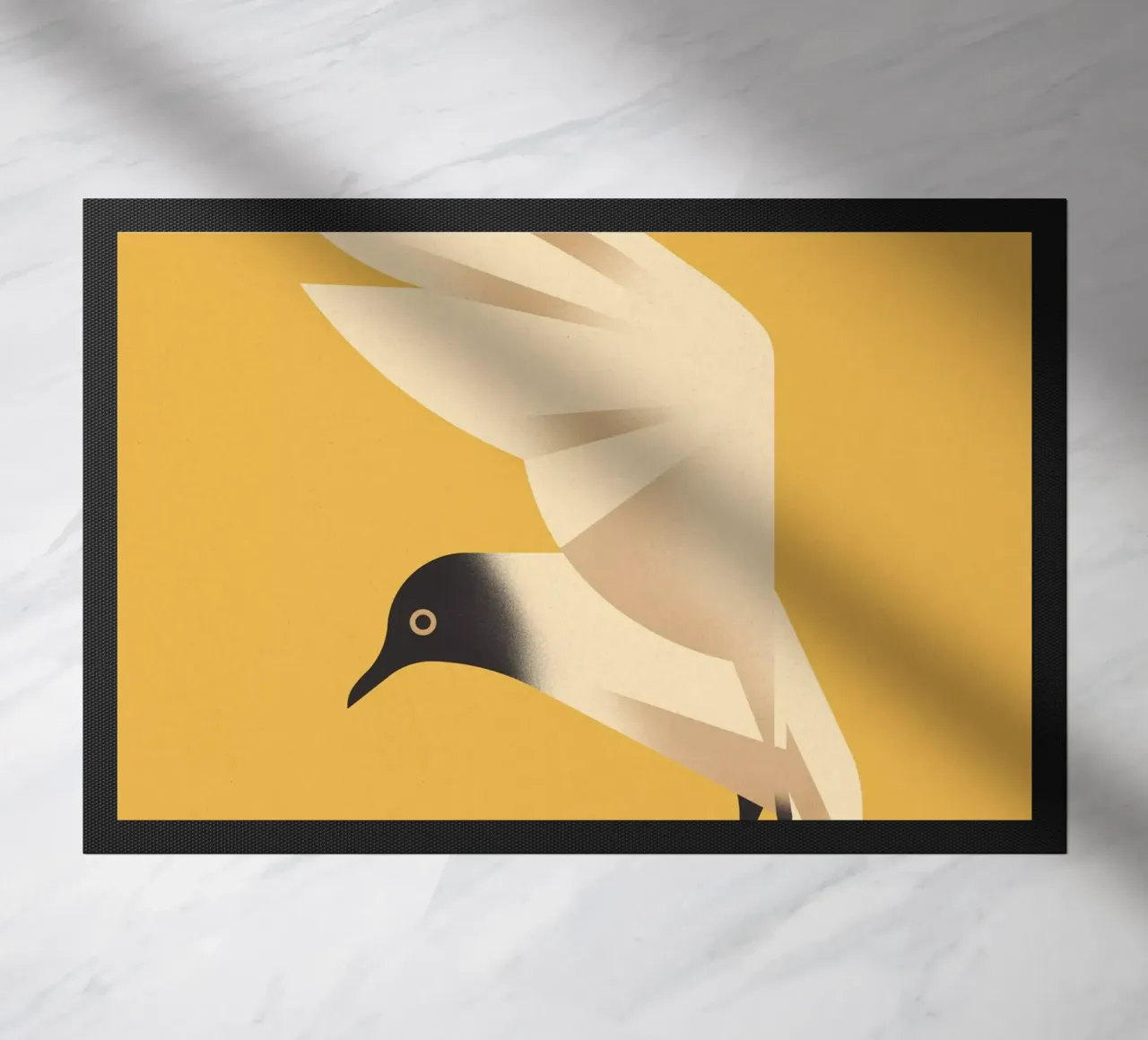 Seagull doormat by Dieter Braun