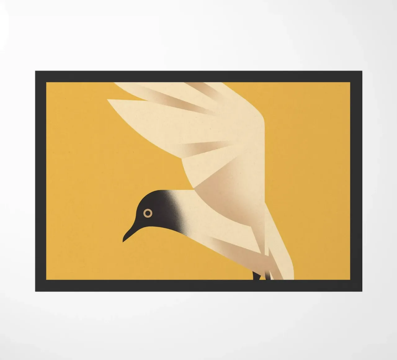 Seagull doormat by Dieter Braun