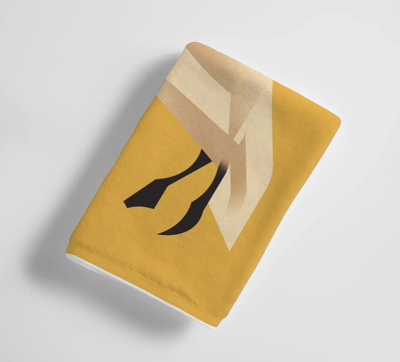 Seagull towel by Dieter Braun