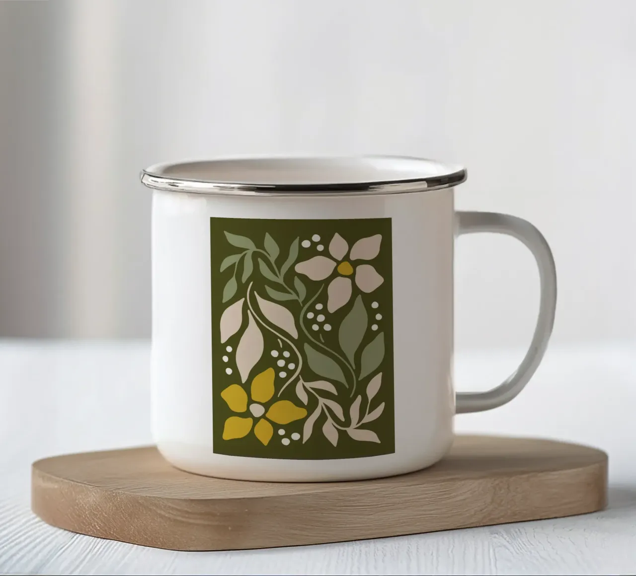 Secret Garden Bloom tazza in smalto da vintageshop