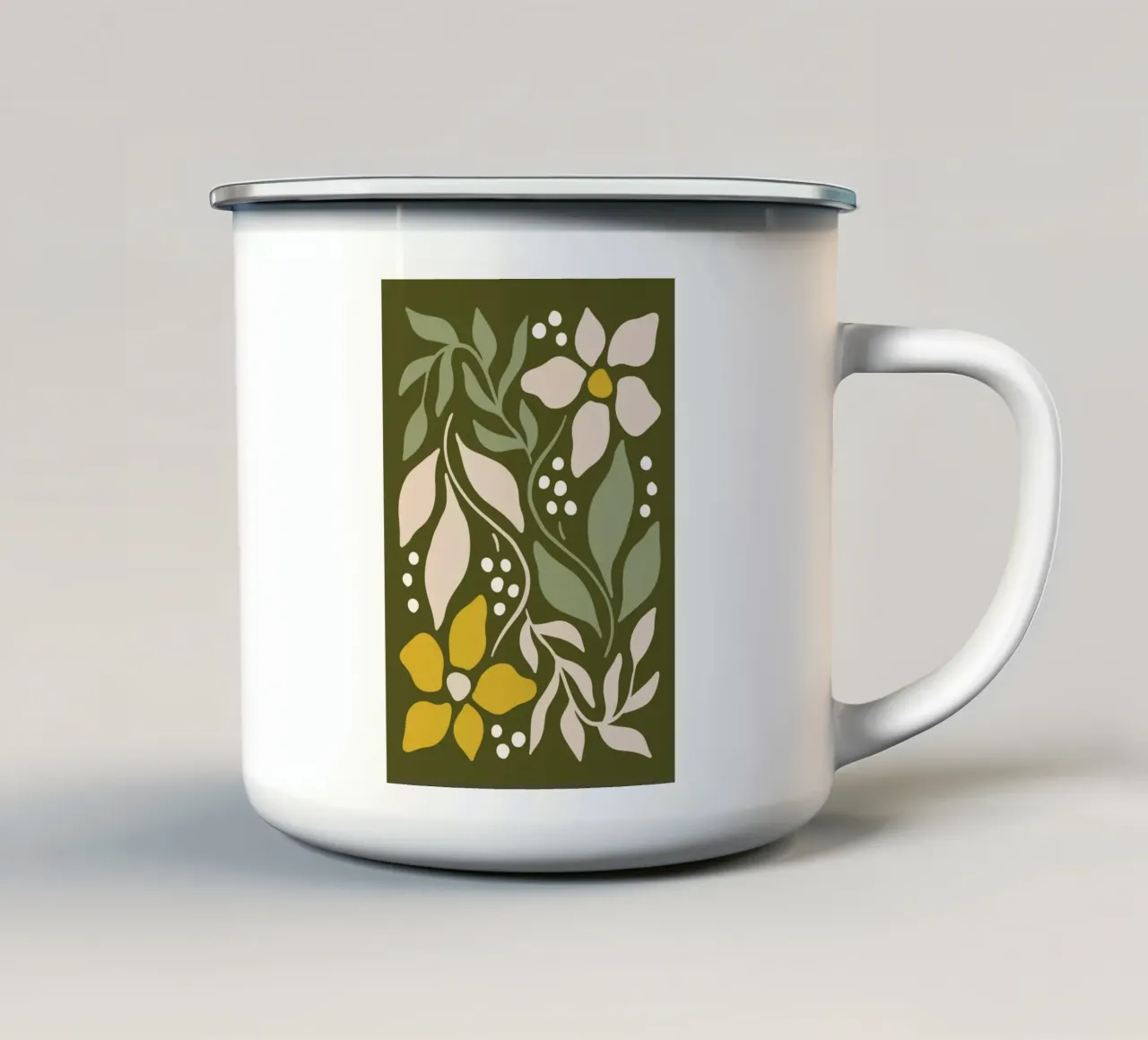 Secret Garden Bloom tazza in smalto da vintageshop