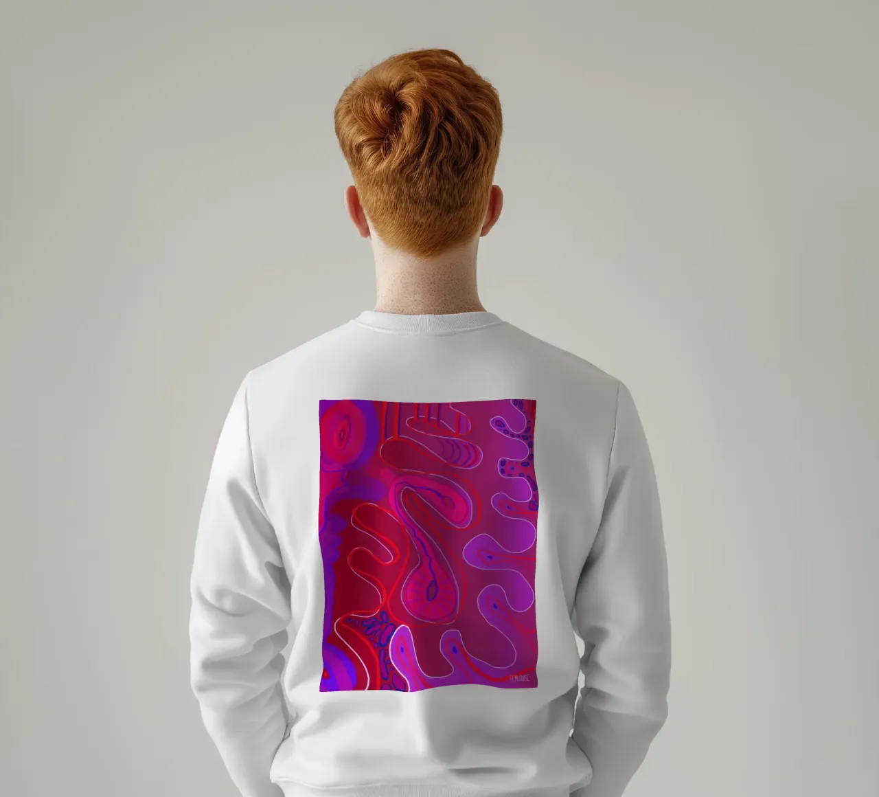 Uncontained Femininity felpa da Femlouise.illustrations