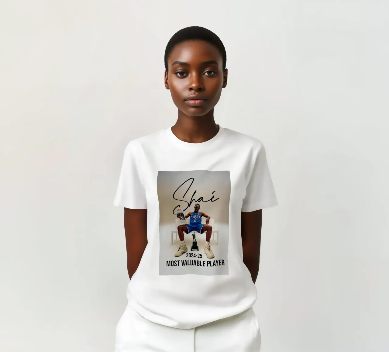 Shai Gilgeous-Alexander MVP t-shirt da willtahuyshop