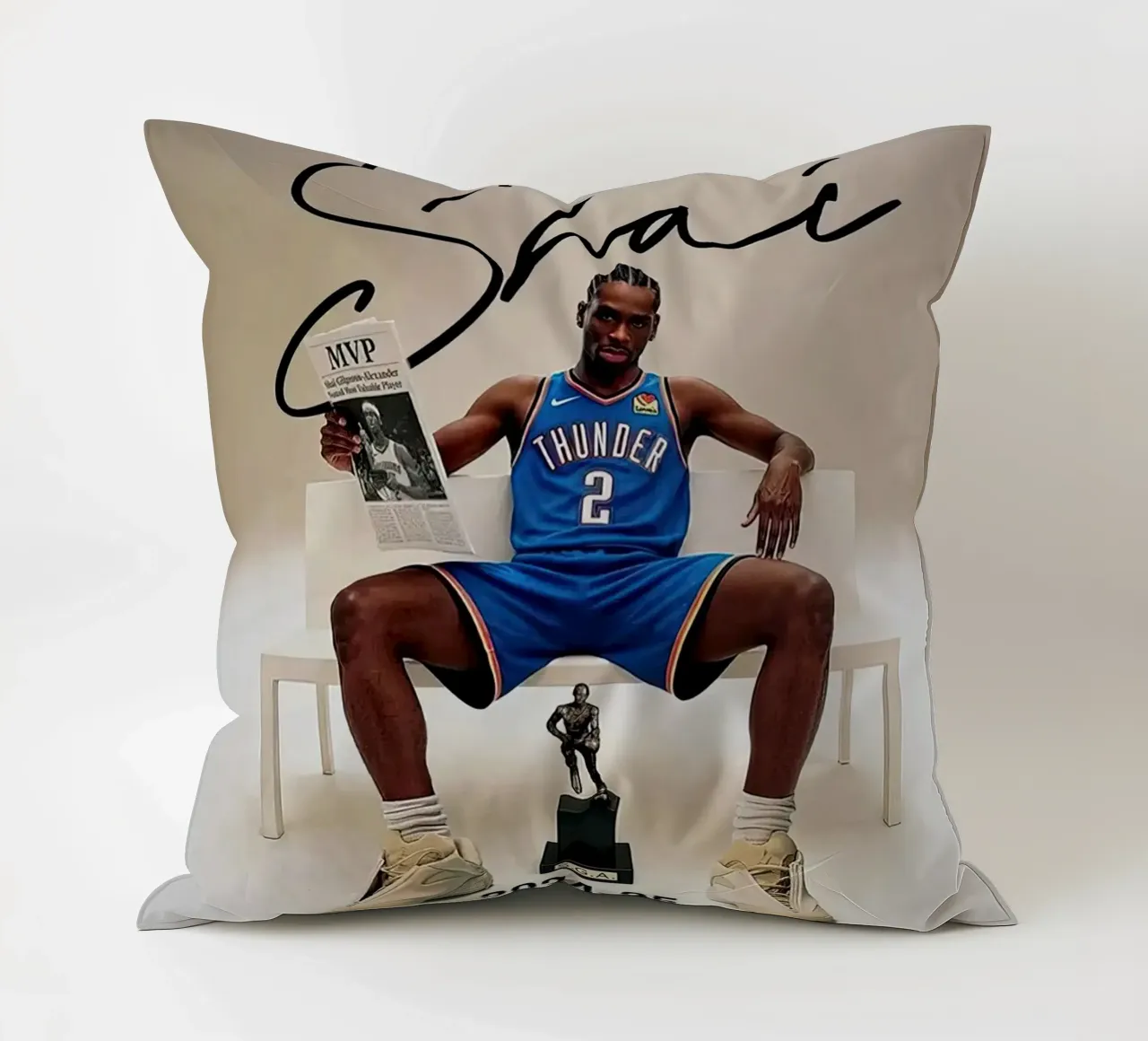 Shai Gilgeous-Alexander MVP cuscino da willtahuyshop