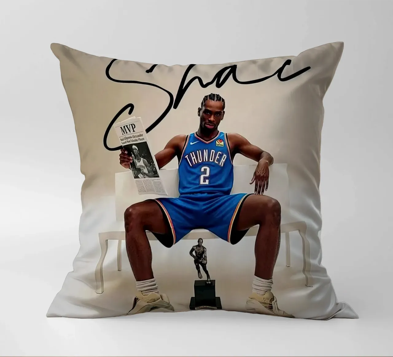 Shai Gilgeous-Alexander MVP cuscino da willtahuyshop