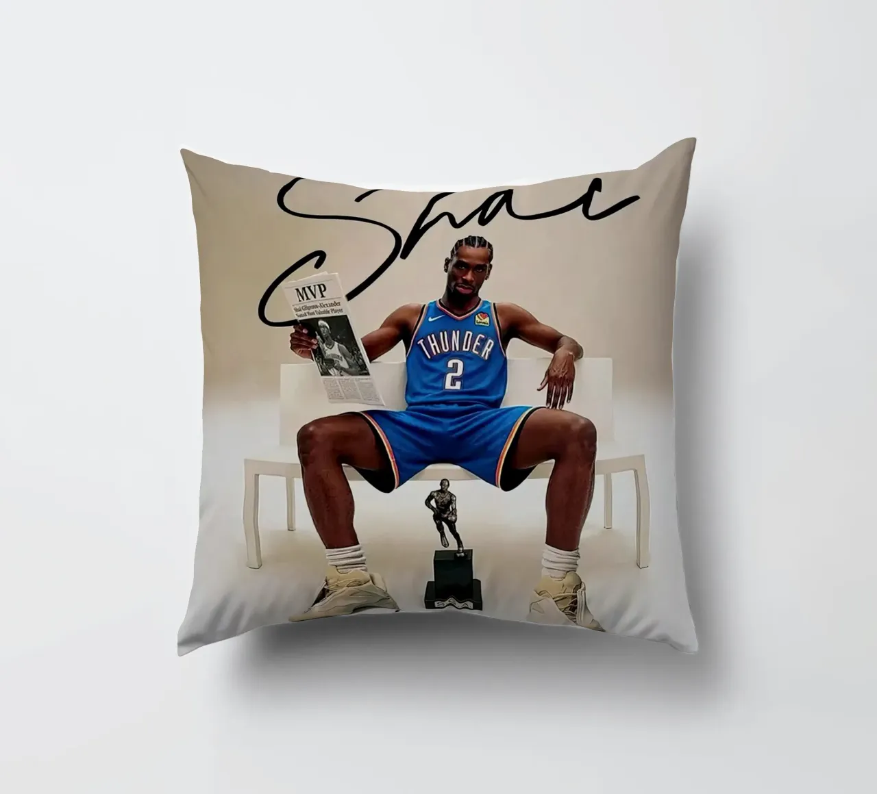 Shai Gilgeous-Alexander MVP cuscino da willtahuyshop