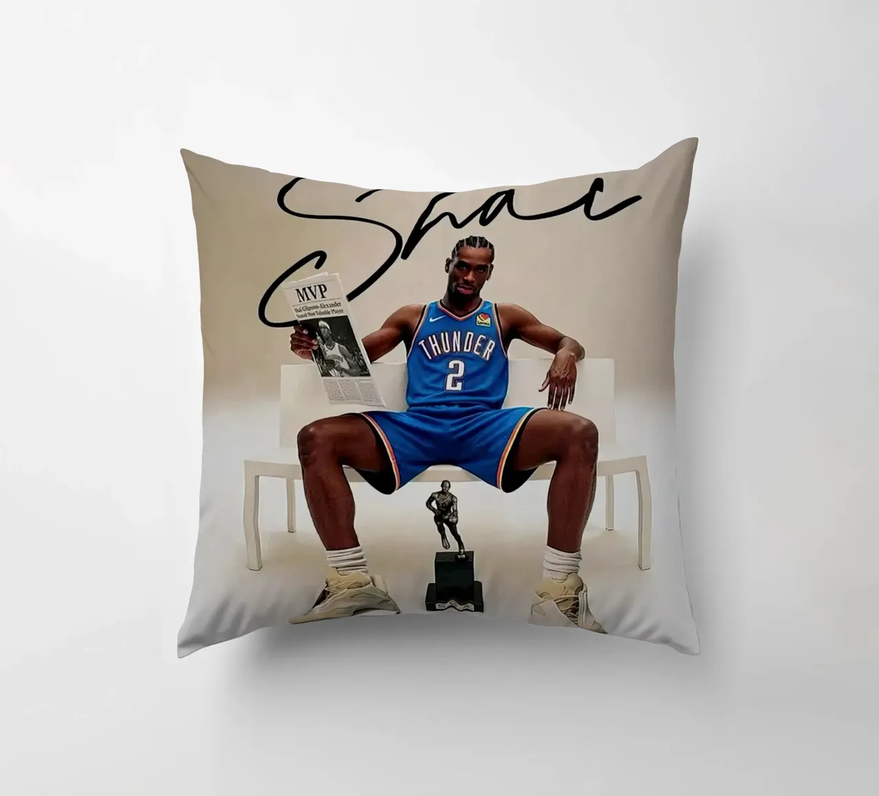 Shai Gilgeous-Alexander MVP cuscino da willtahuyshop