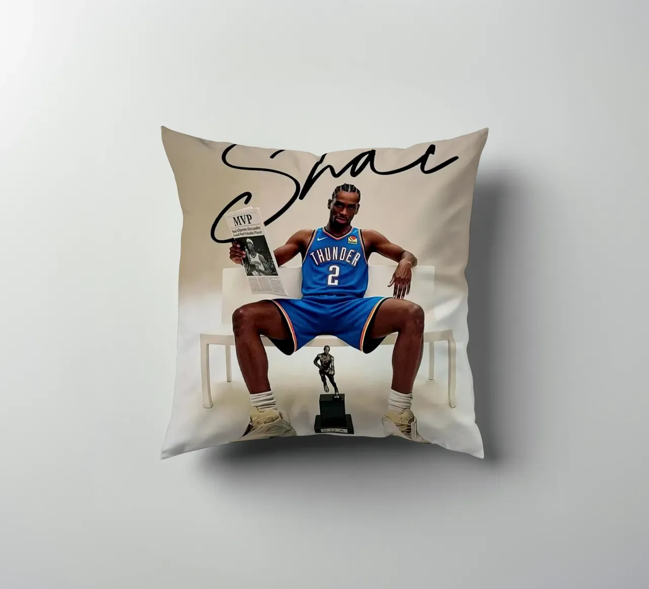 Shai Gilgeous-Alexander MVP cuscino da willtahuyshop
