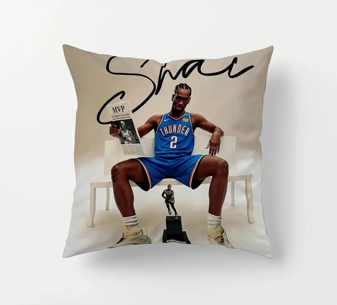 Shai Gilgeous-Alexander MVP cuscino da willtahuyshop
