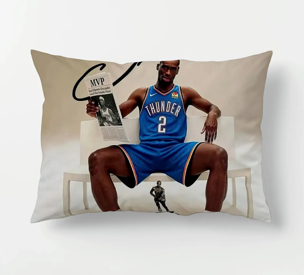 Shai Gilgeous-Alexander MVP cuscino da willtahuyshop