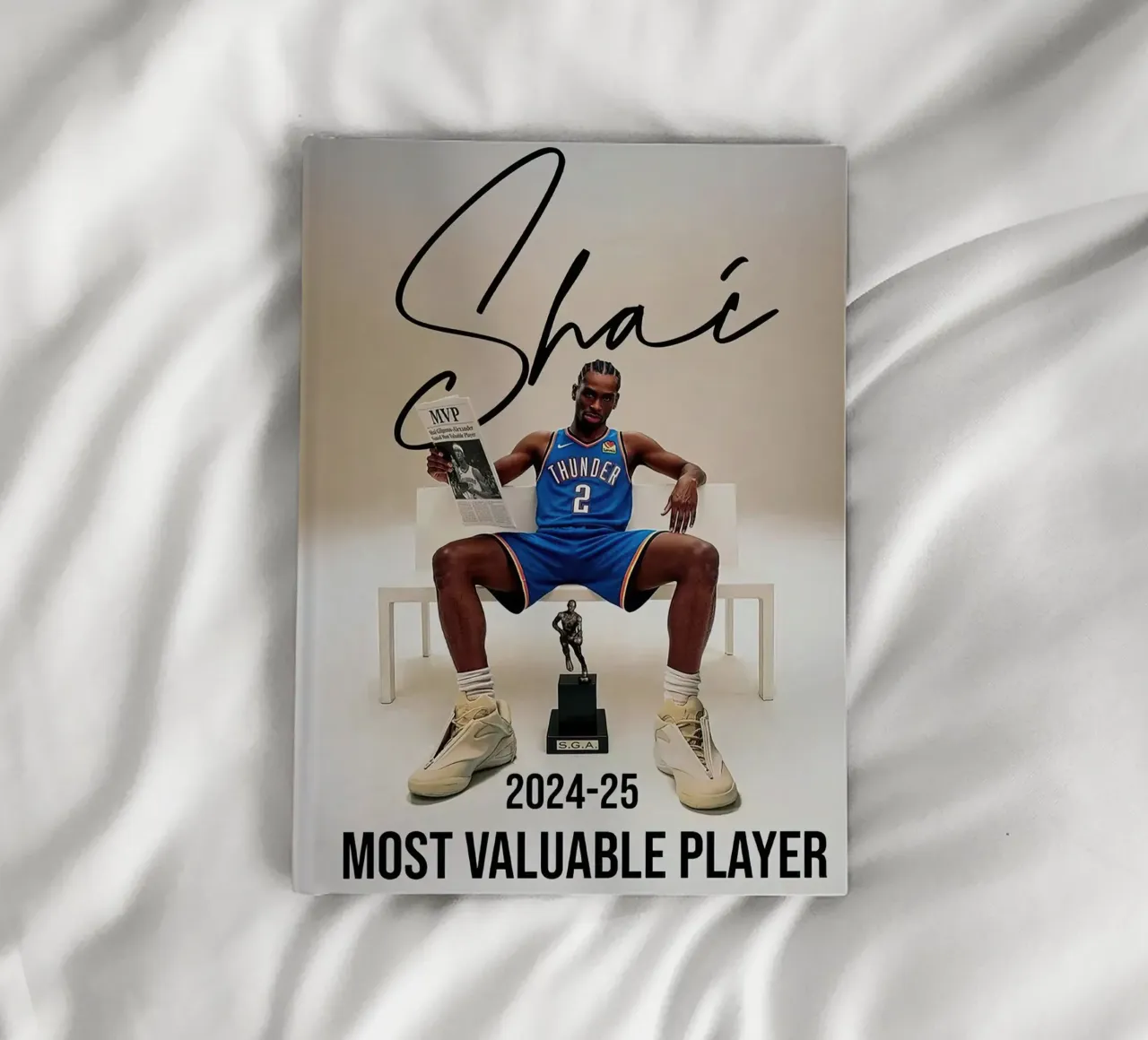 Shai Gilgeous-Alexander MVP diario da willtahuyshop