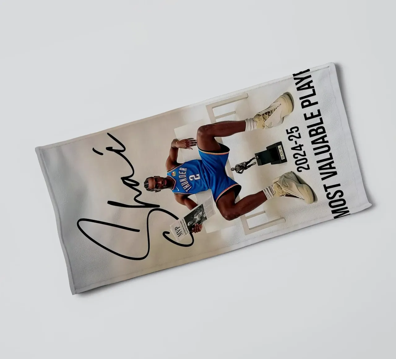 Shai Gilgeous-Alexander MVP asciugamano da bagno da willtahuyshop