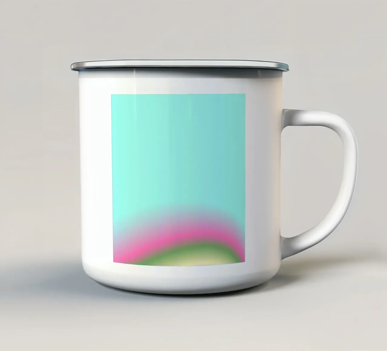 BRIDGE BETWEEN HEAVEN & EARTH tazza in smalto da ÂME LIBRE STUDIO