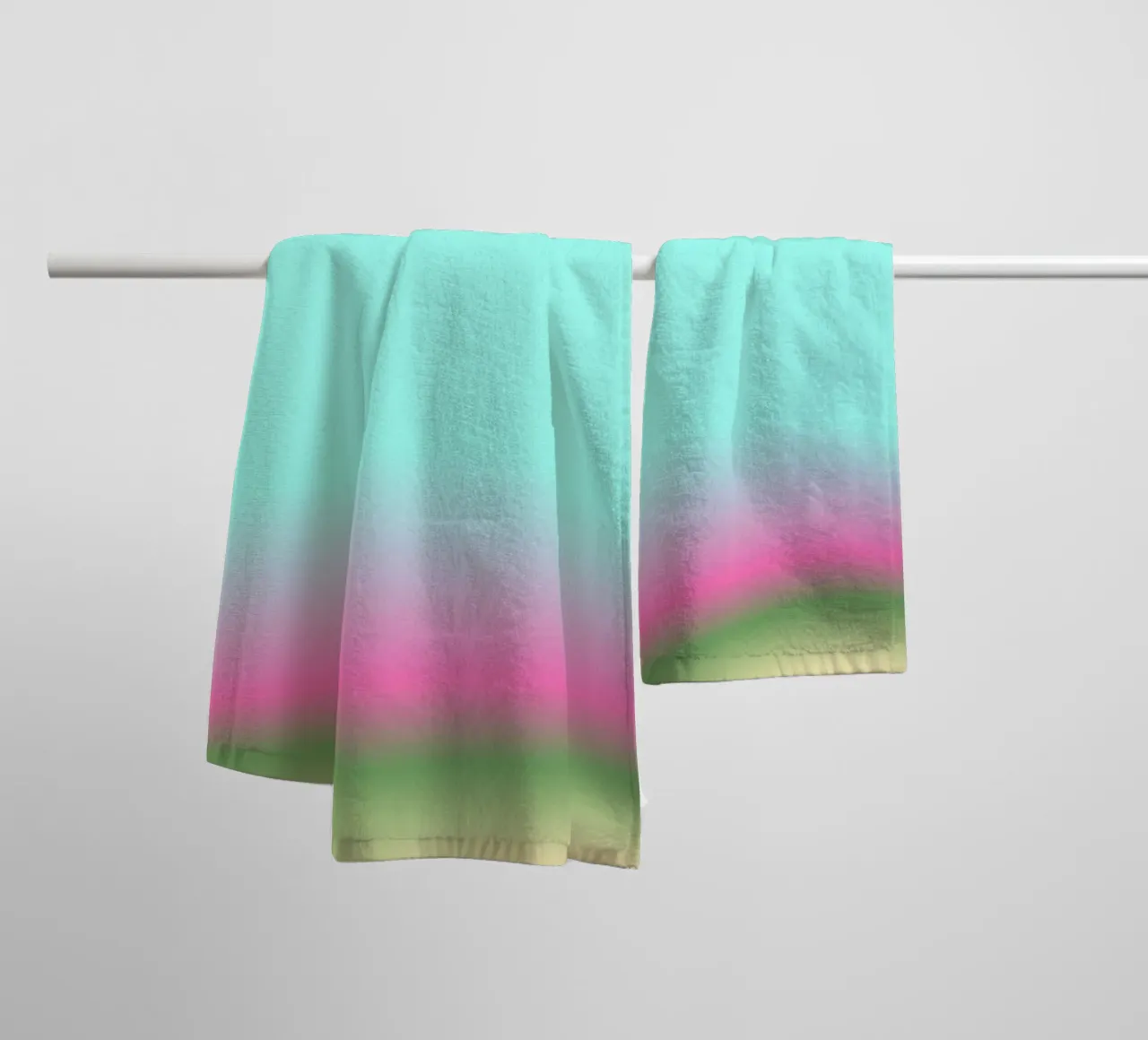 BRIDGE BETWEEN HEAVEN & EARTH towel by ÂME LIBRE STUDIO