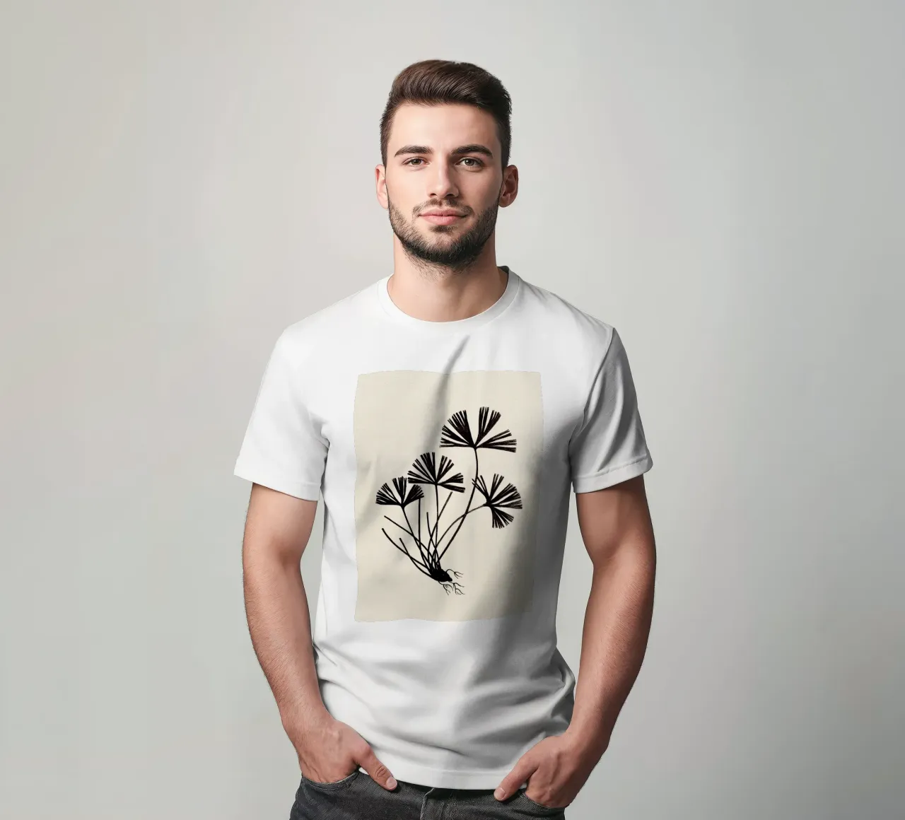 Ray Fern Sketch t-shirt da apoloprints