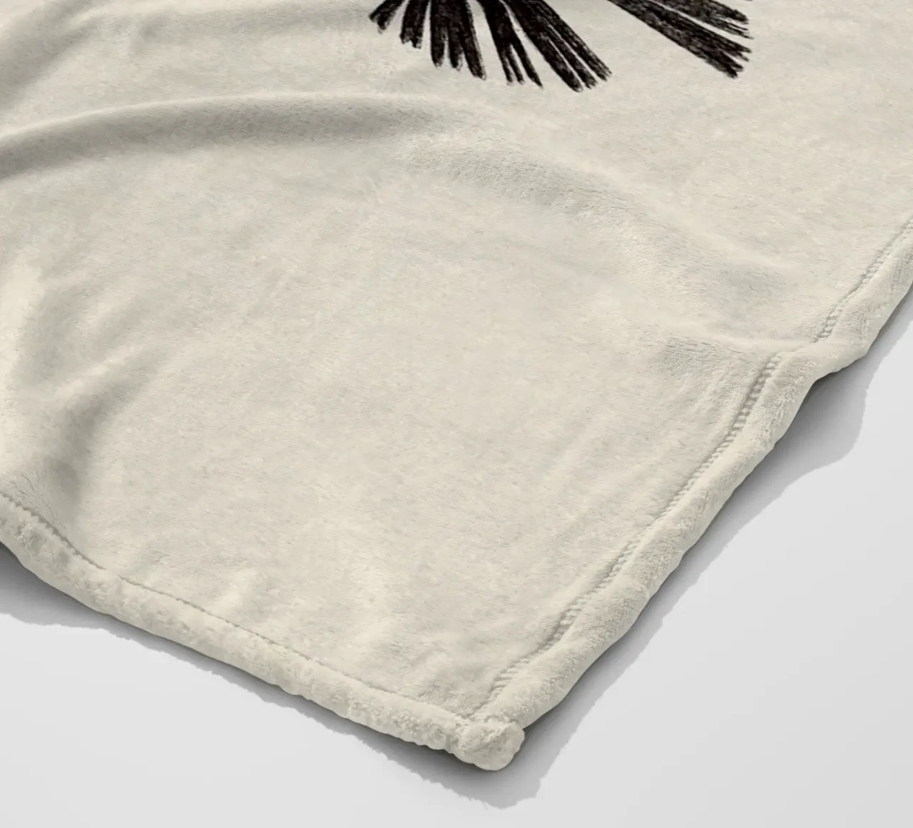 Ray Fern Sketch coperta in pile da apoloprints