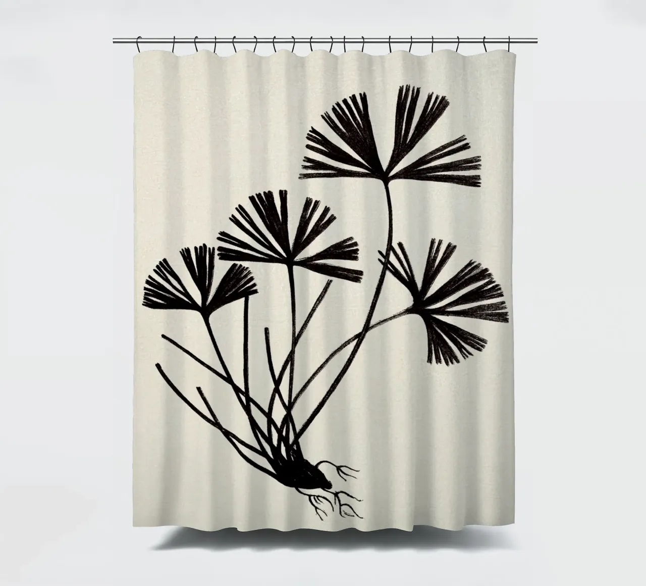 Ray Fern Sketch tenda da doccia da apoloprints