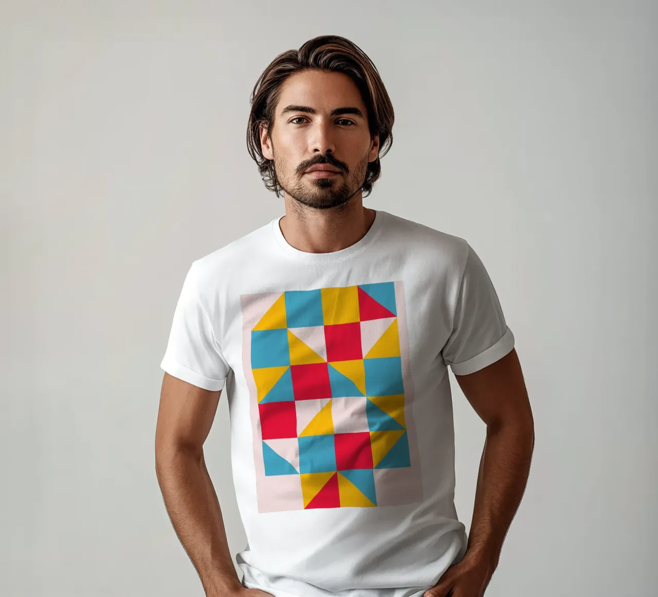 Modelli Bauhaus - Geometrici e colorati t-shirt da Casa Calm