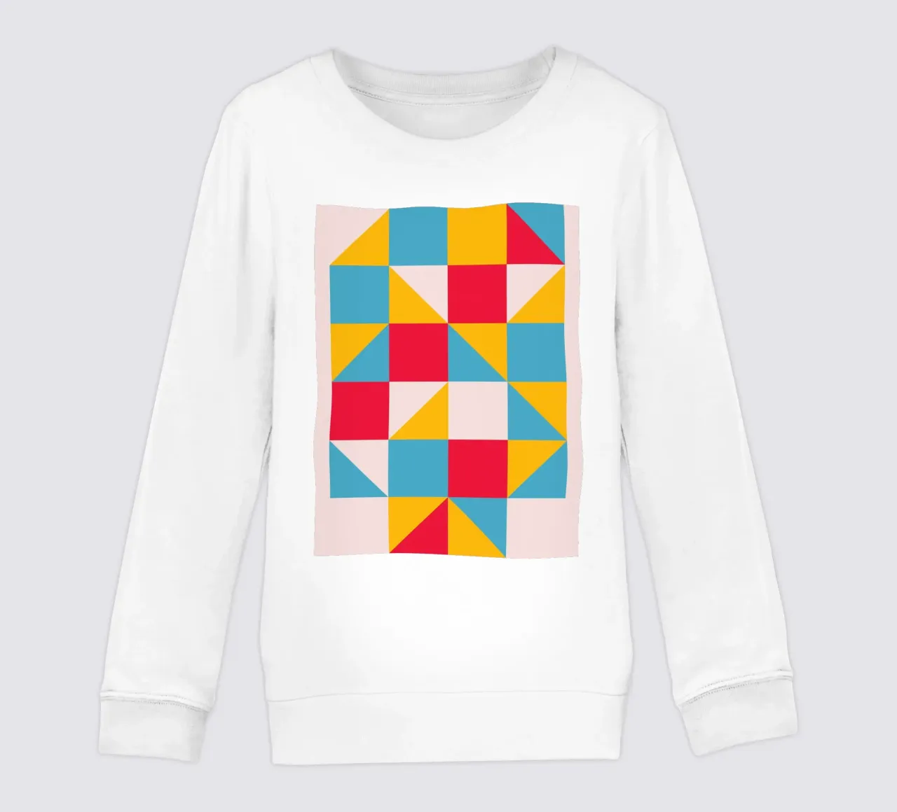 Modelli Bauhaus - Geometrici e colorati felpa bambino da Casa Calm