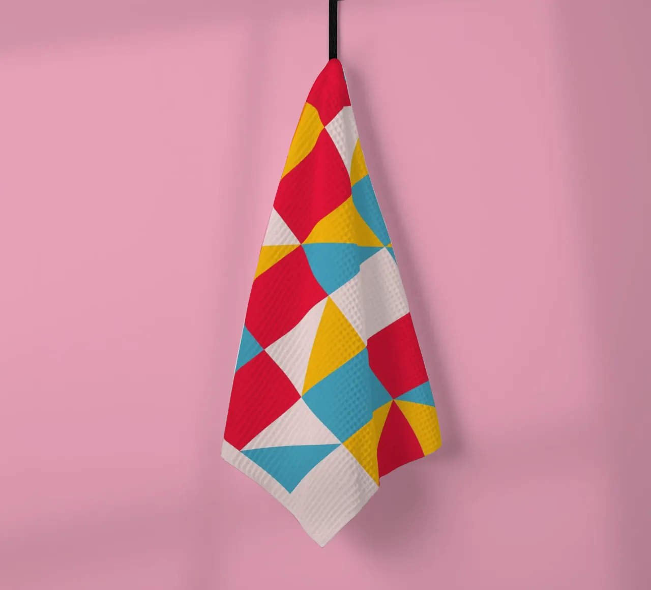 Modelli Bauhaus - Geometrici e colorati canovaccio da cucina da Casa Calm