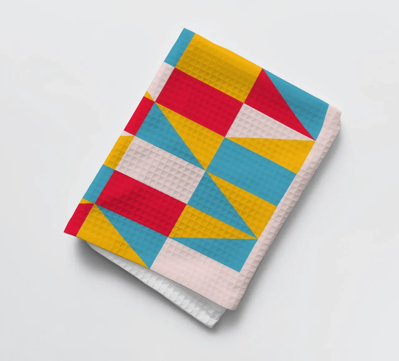 Modelli Bauhaus - Geometrici e colorati canovaccio da cucina da Casa Calm