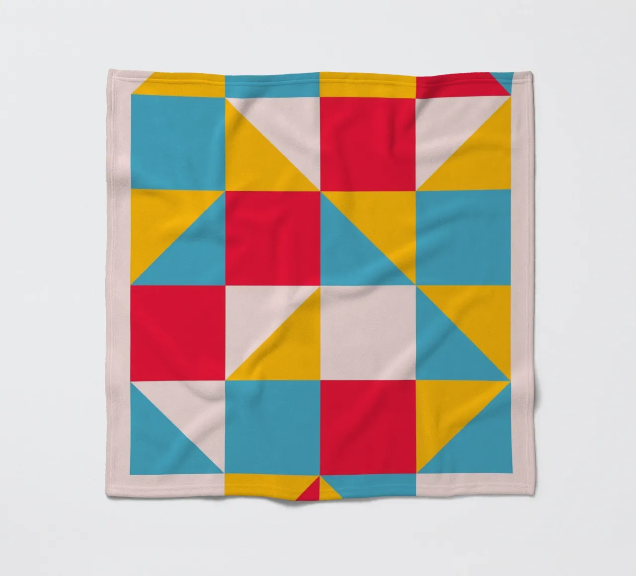 Modelli Bauhaus - Geometrici e colorati coperta in pile da Casa Calm