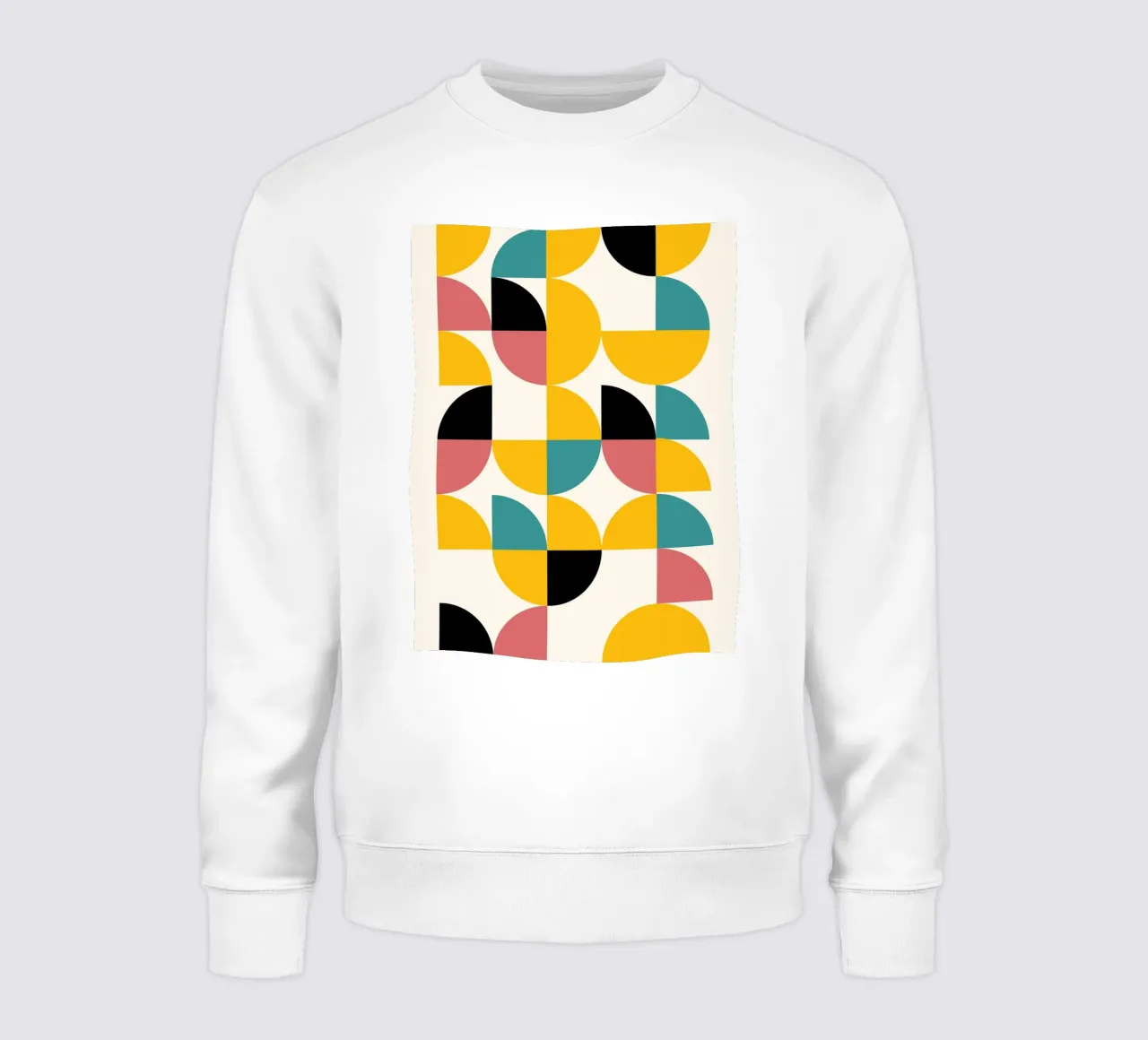 Mid-Century Formen - Geometrie Retro Design felpa da Casa Calm
