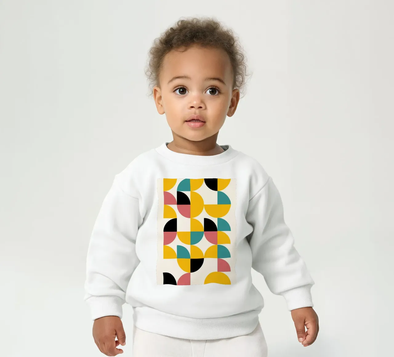 Mid-Century Formen - Geometrie Retro Design felpa neonato da Casa Calm