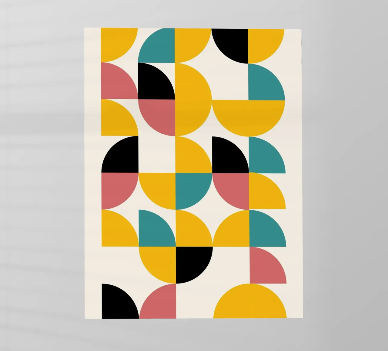 Mid-Century Formen - Geometrie Retro Design pellicola backlit da Casa Calm