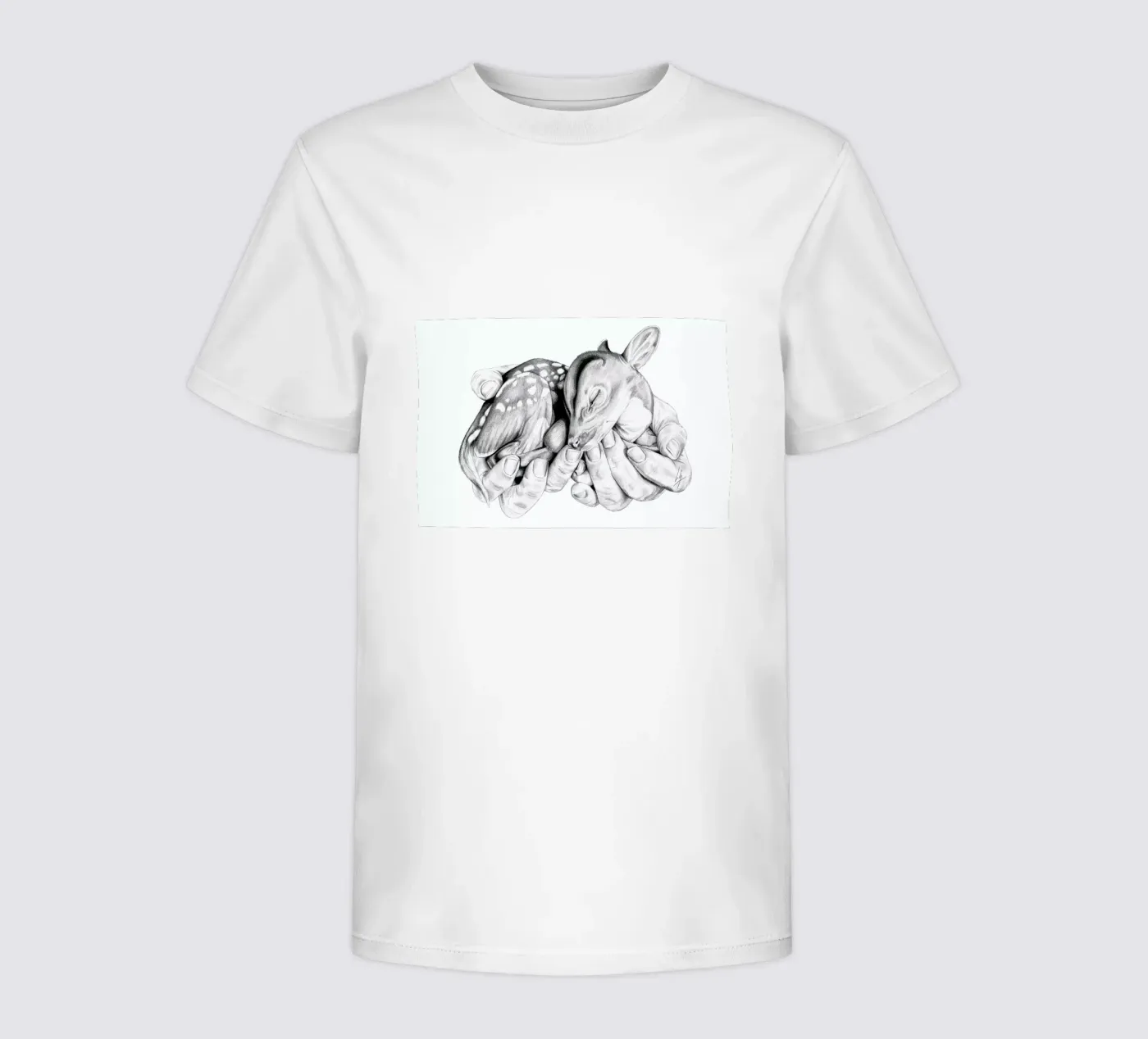 Fawn t-shirt bambini da Libby Watkins