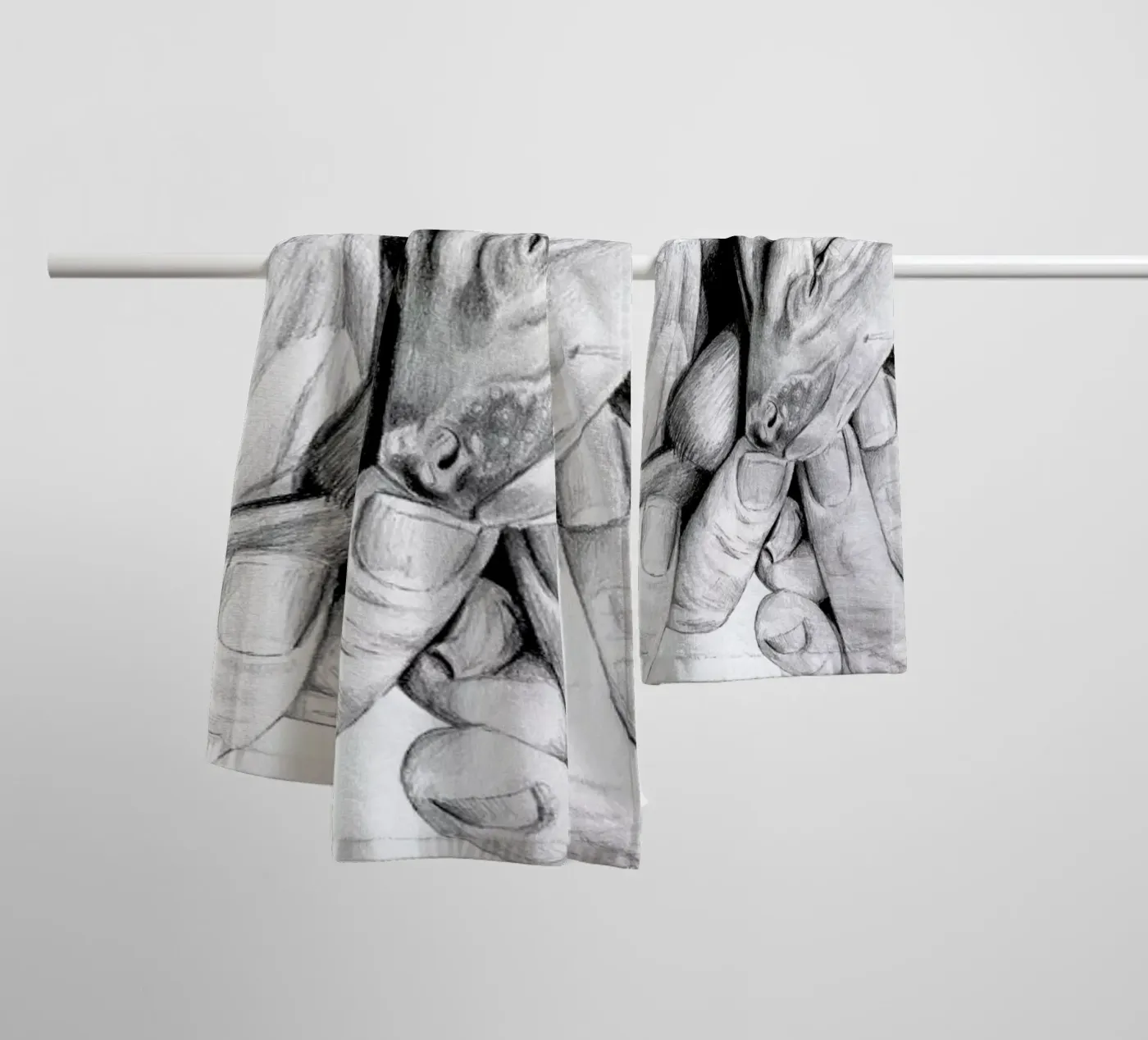 Fawn towel by Libby Watkins