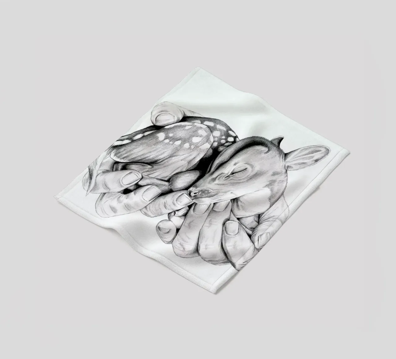 Fawn Fleecedecke von Libby Watkins