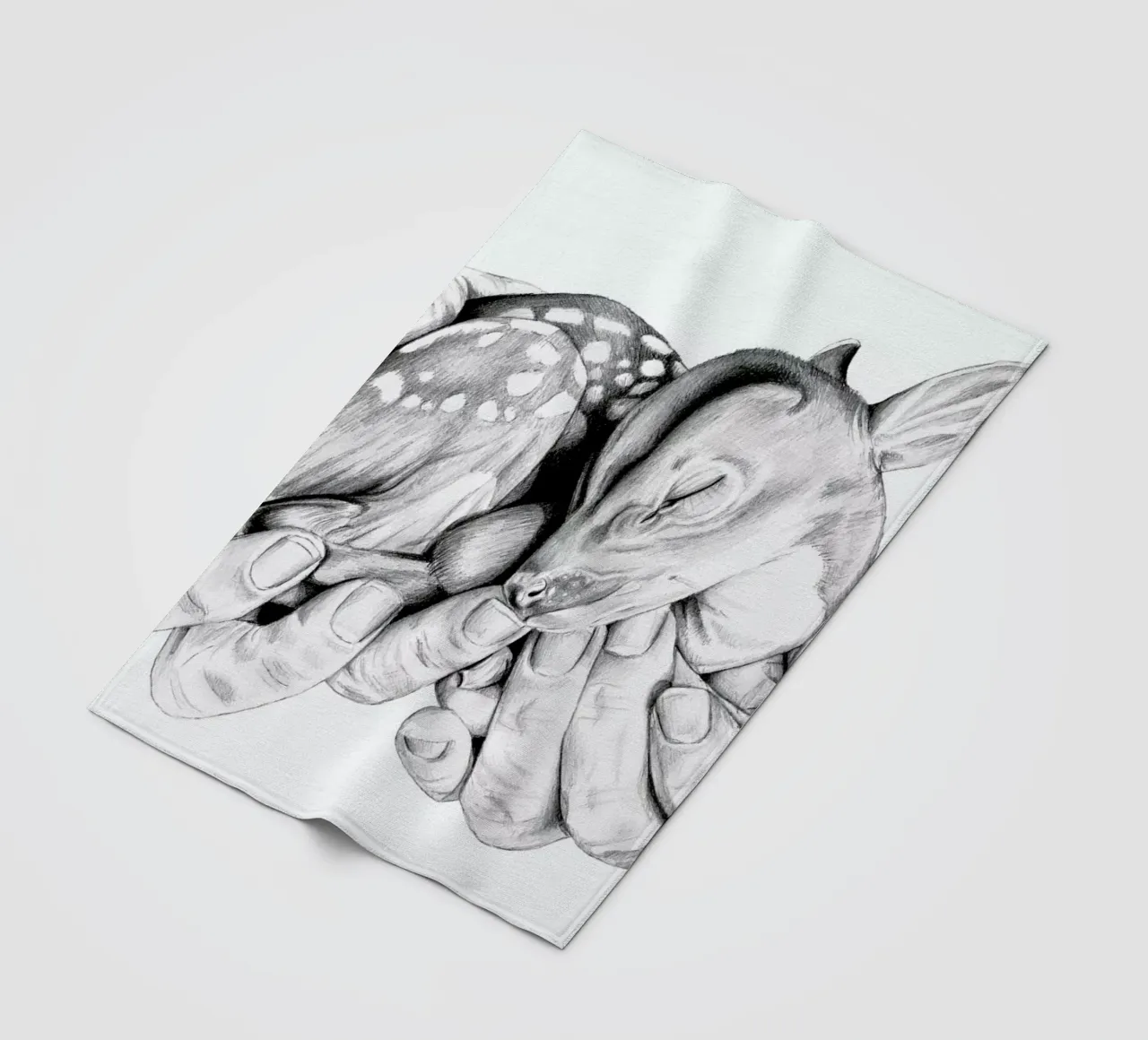 Fawn Fleecedecke von Libby Watkins