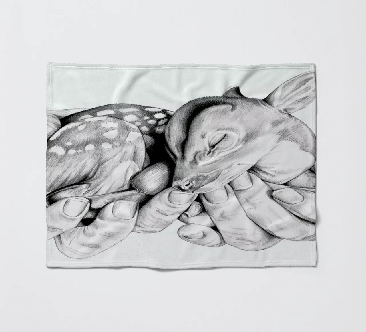 Fawn Fleecedecke von Libby Watkins