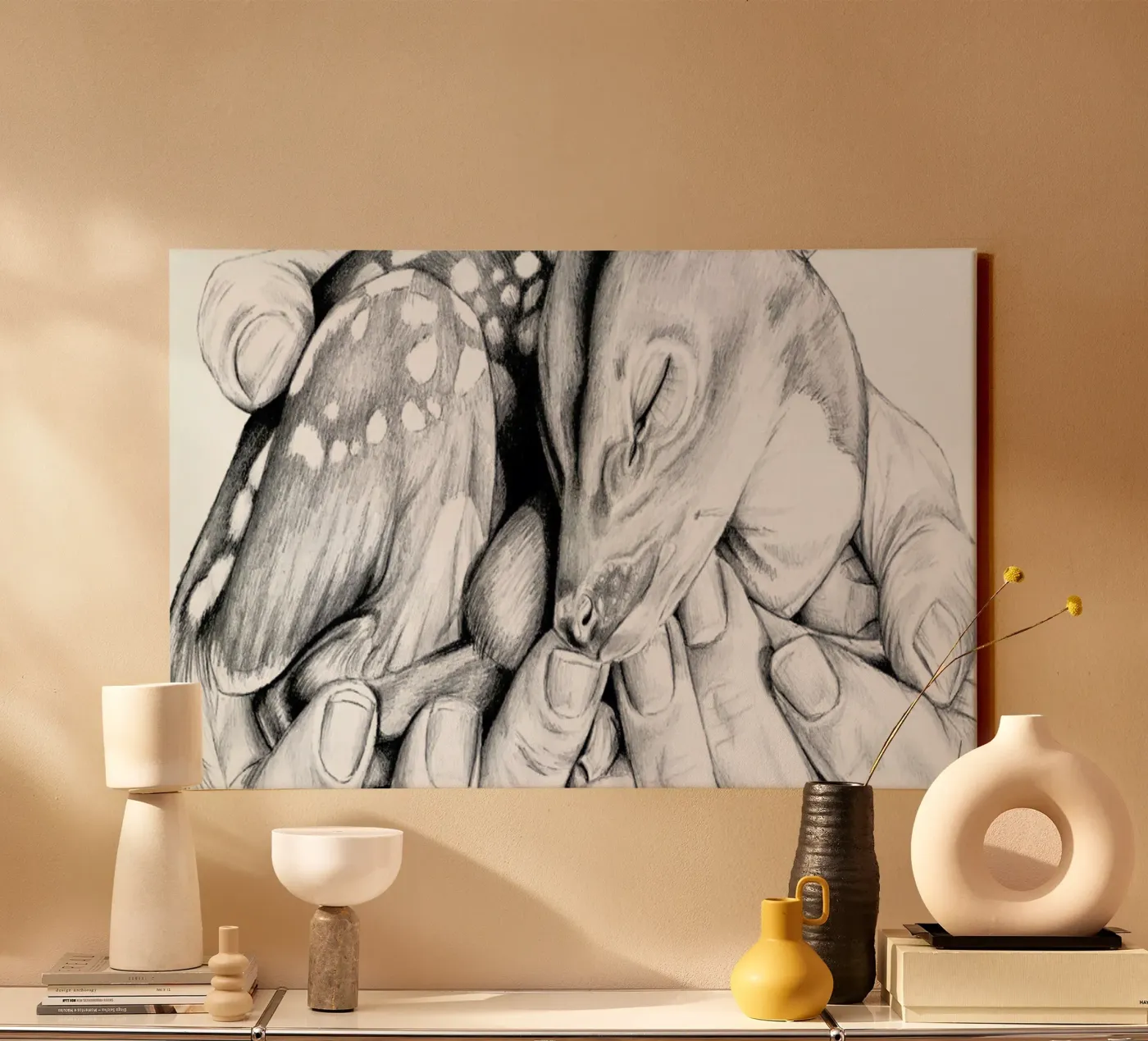 Fawn tela da Libby Watkins