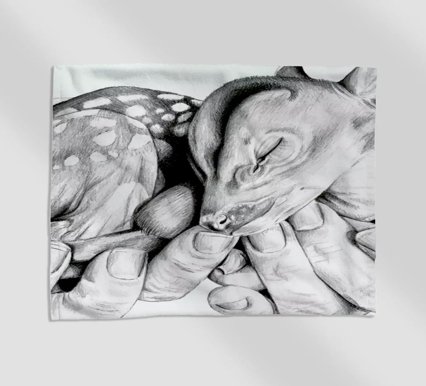 Fawn strandhanddoek van Libby Watkins