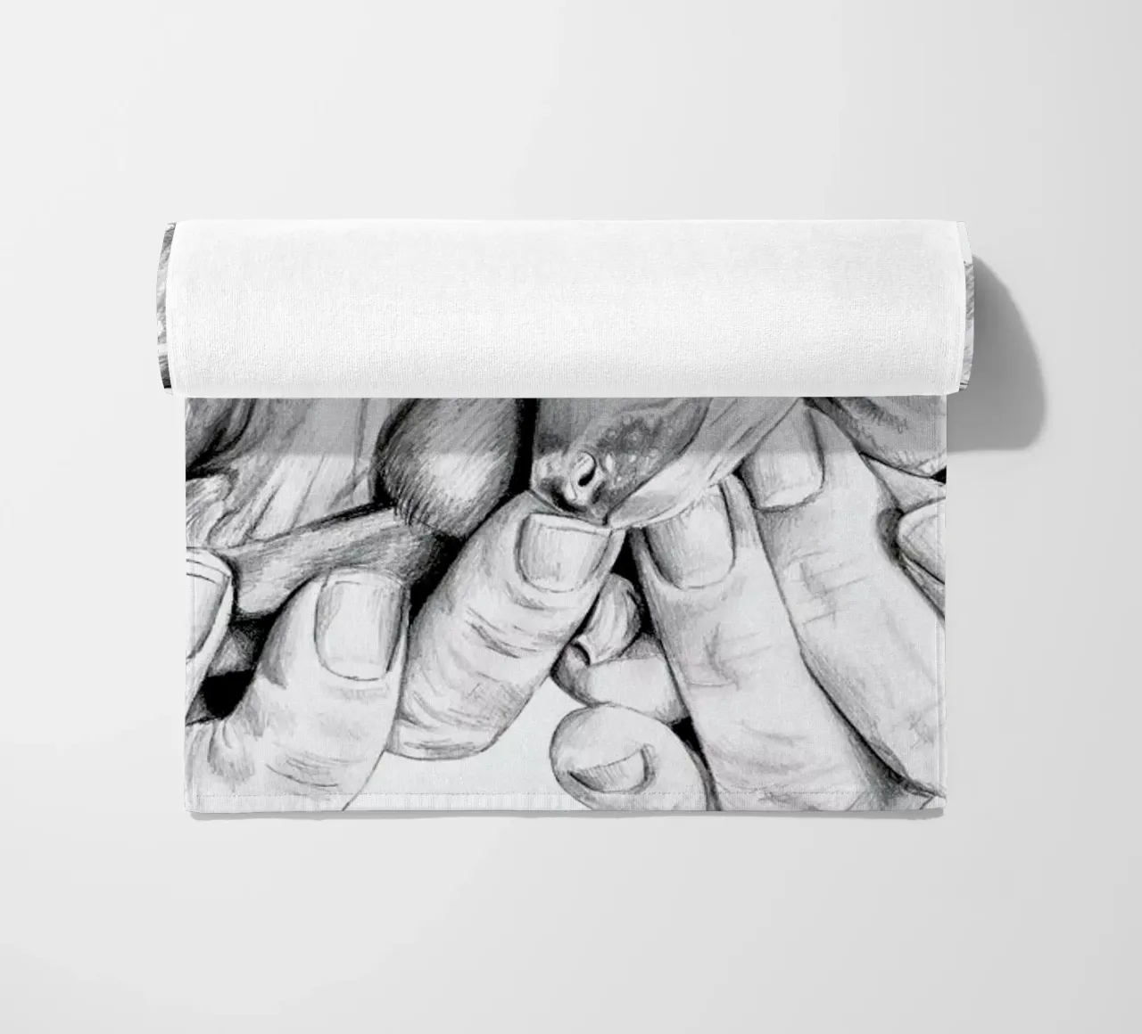 Fawn beach towel by Libby Watkins
