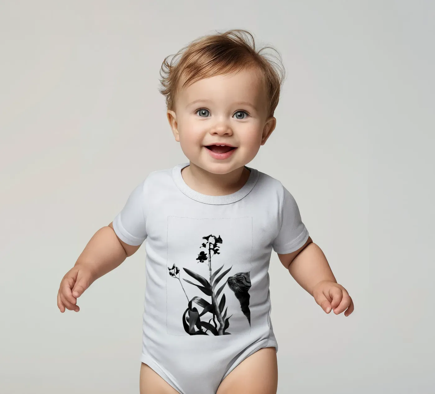 Sensitive Kurzarm Babybody von rafael campezato