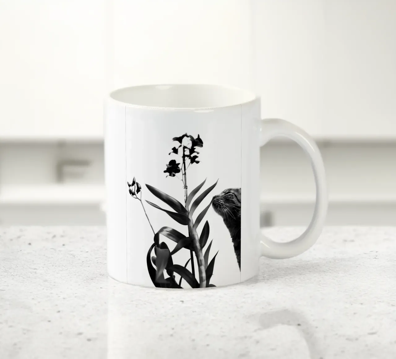 Sensibile tazza in ceramica da rafael campezato