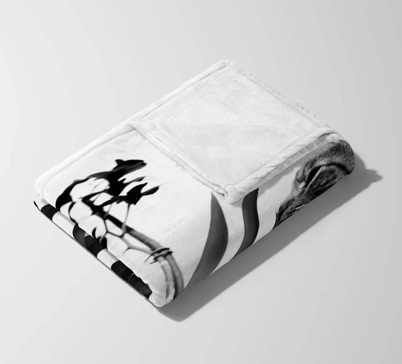 Sensitive fleece blanket by rafael campezato