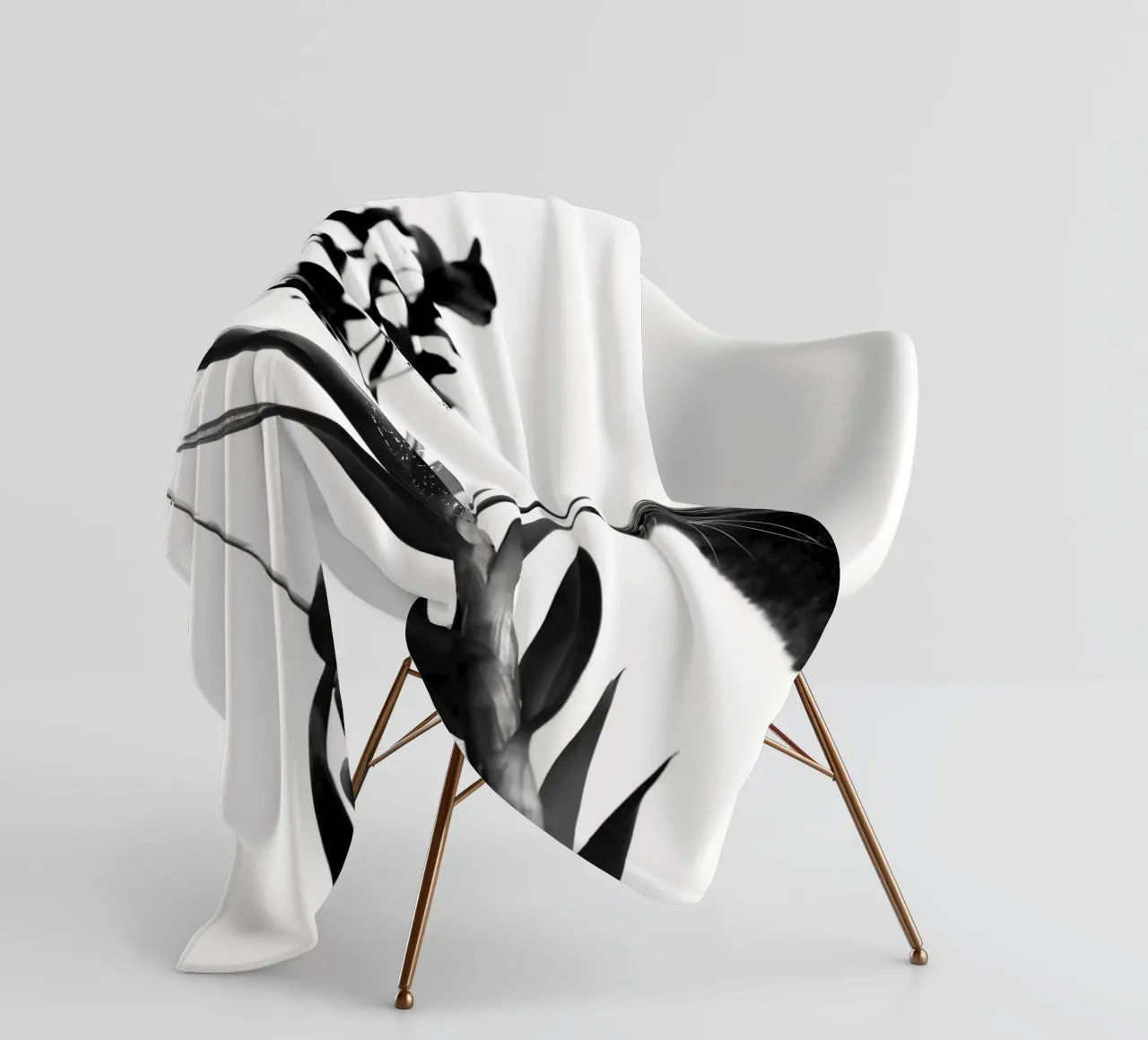 Sensitive fleece blanket by rafael campezato