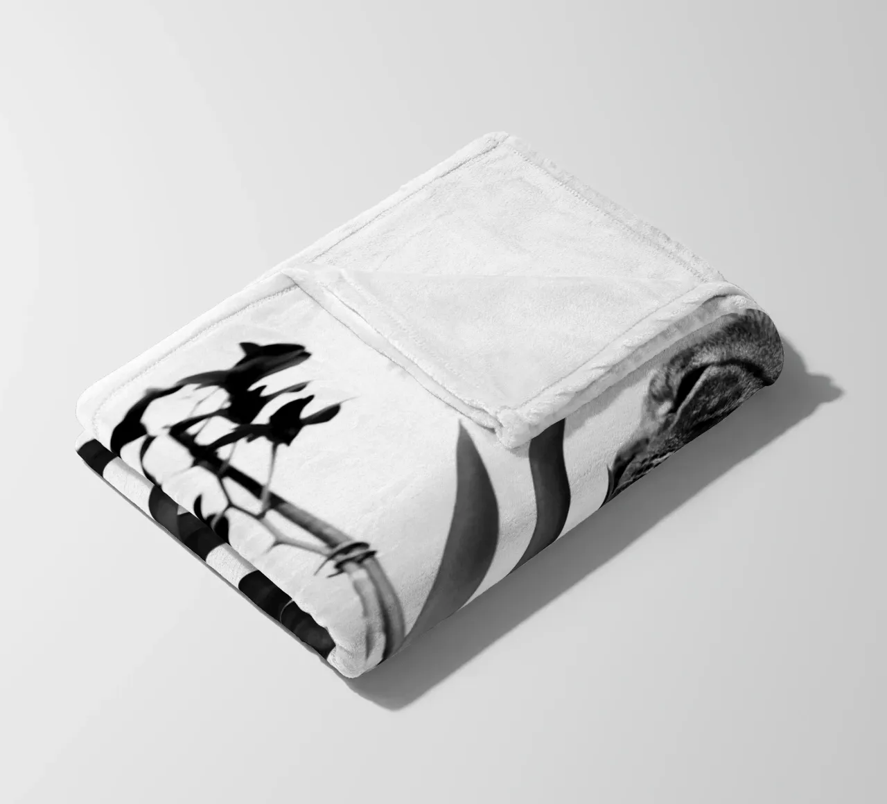 Sensitive fleece blanket by rafael campezato