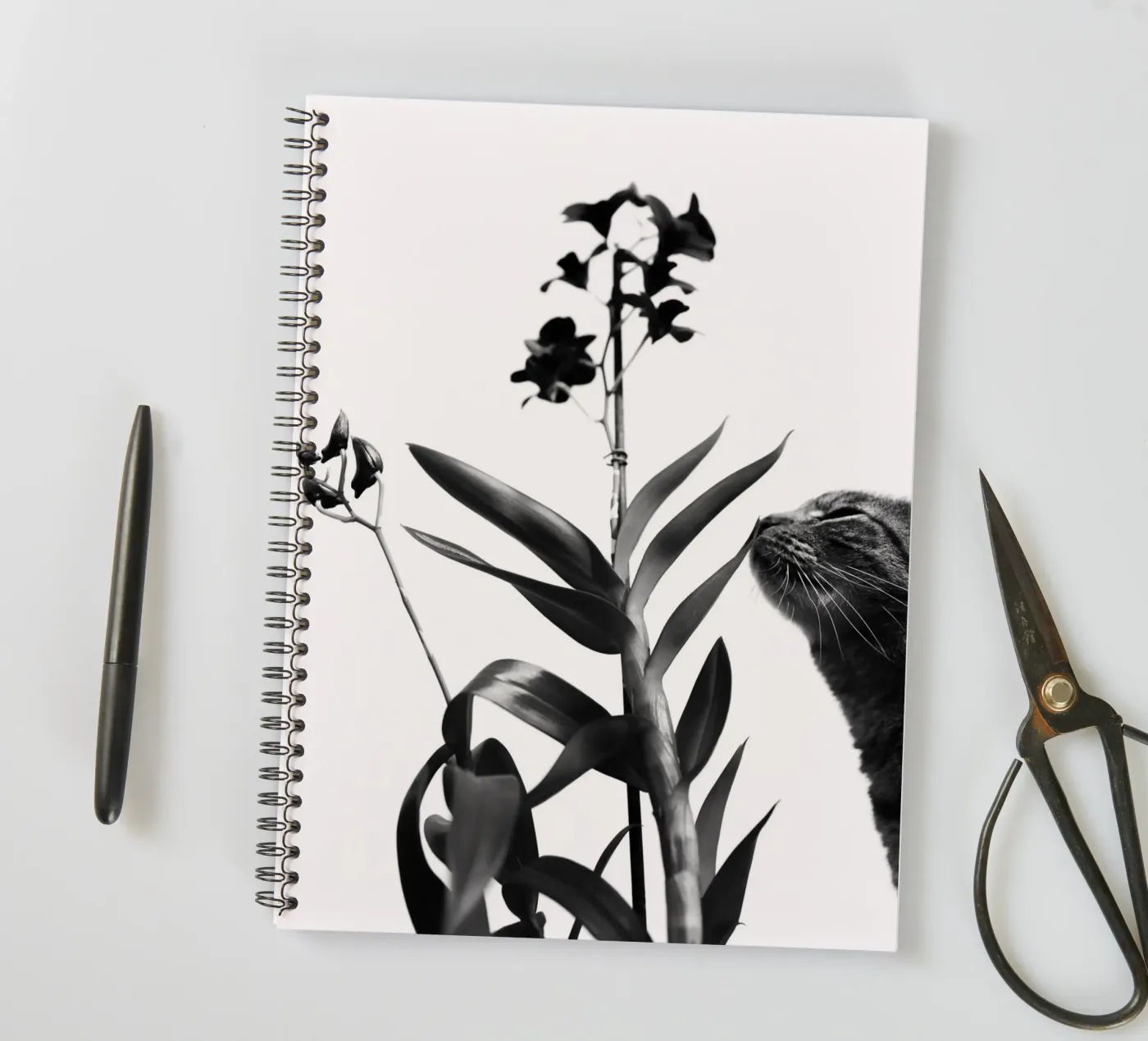 Sensitive spiral notebook by rafael campezato