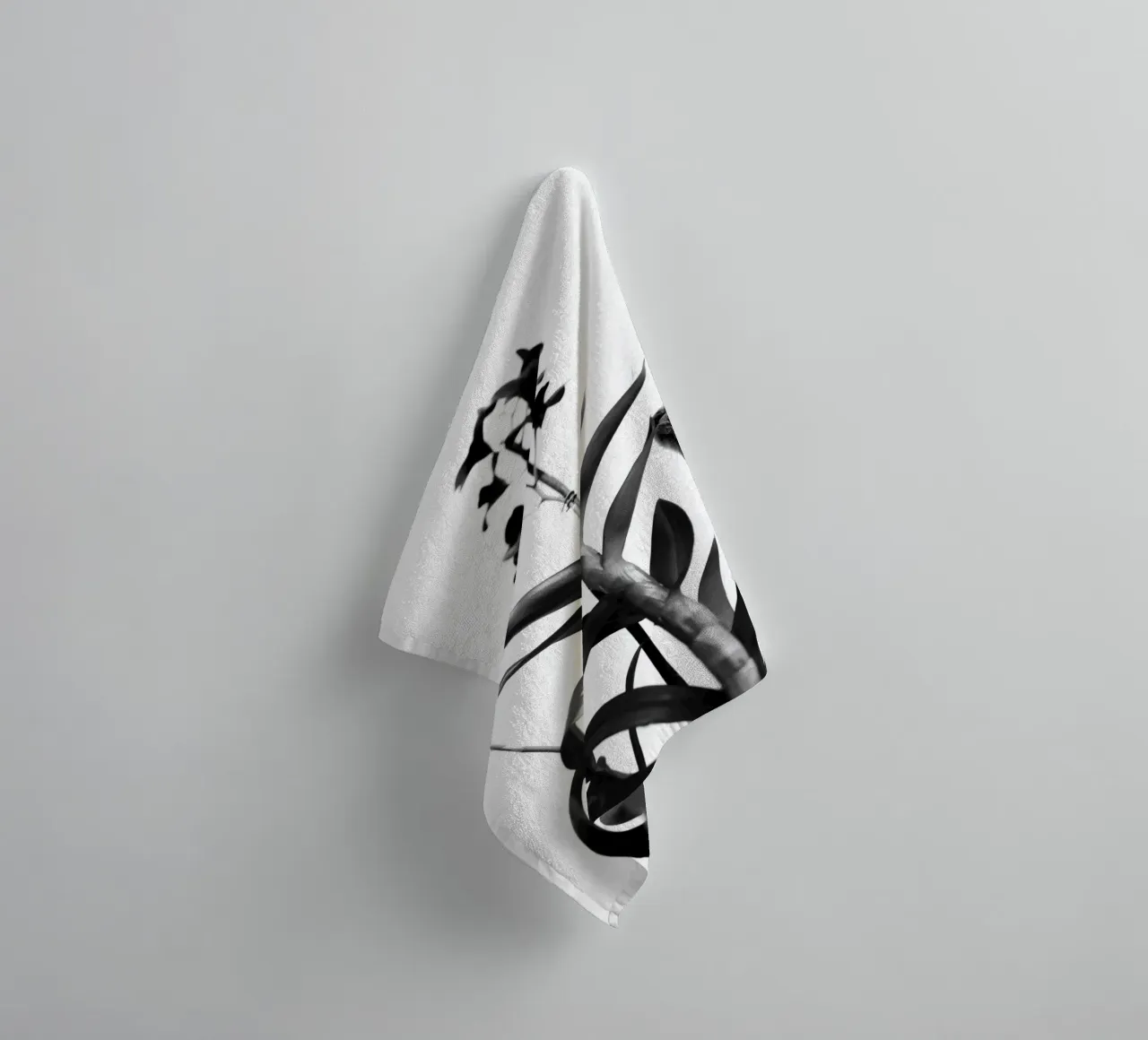 Sensitive towel by rafael campezato