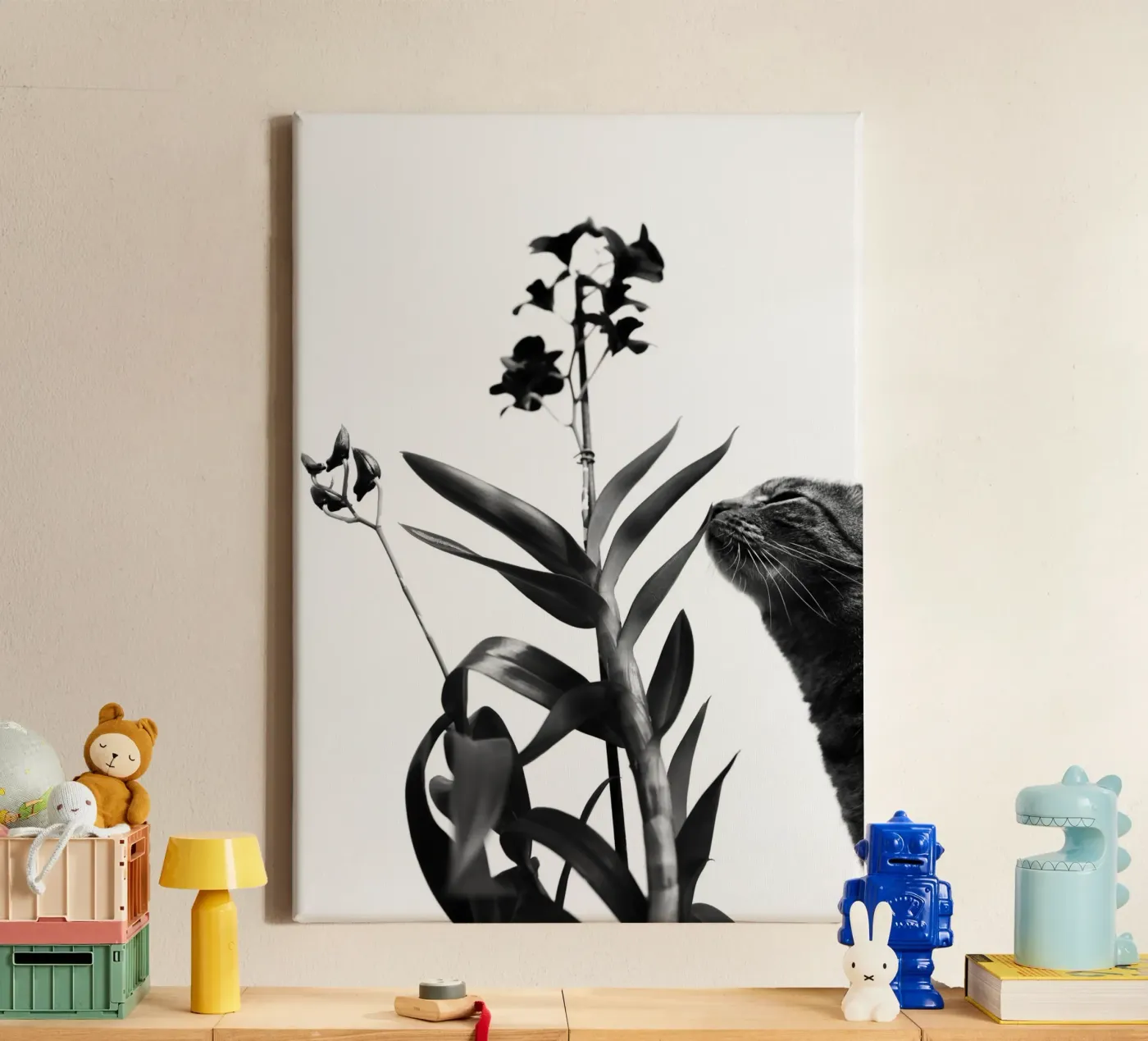 Sensitive Leinwand von rafael campezato