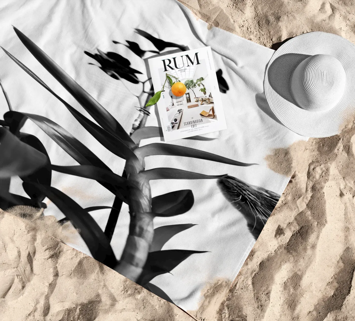 Empfindlich Strandtuch von rafael campezato