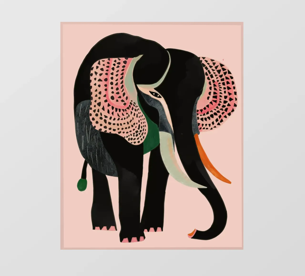 Abstract Elephant photo wallpaper by ArtsySesta