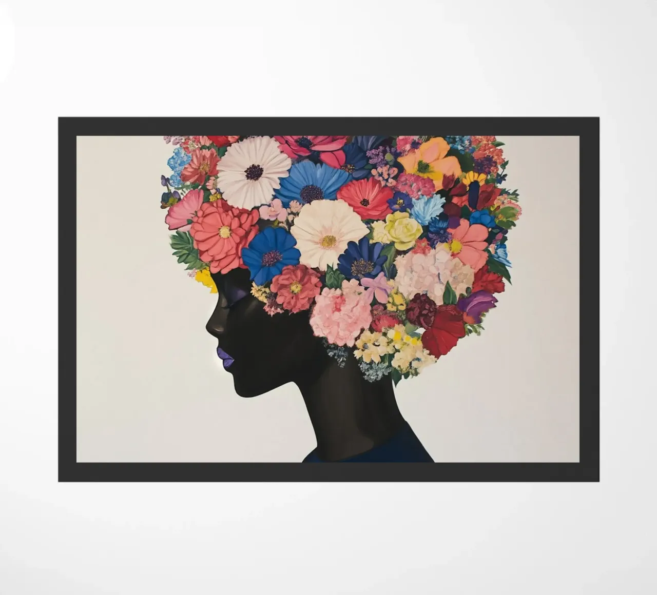 Fiori femminili Freschezza zerbino da Carinaprint